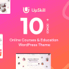 UpSkill – Education Online Courses LMS WordPress Theme