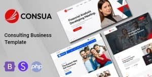 Consua – Consulting Business HTML Template