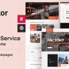 Vektor – Industrial Service WordPress Theme