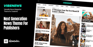 Vibenews – Newspaper & Magazine WordPress Theme