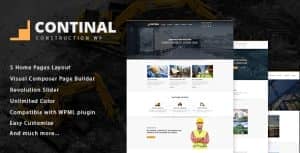 Continal – Construction & Business WordPress Theme