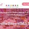 Croissant – Creative Bakery and Pastry Business One Page HTML5 Template