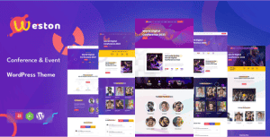 Weston – Conference & Event WordPress Theme