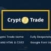Crypto Trade – ICO, Bitcoin and Cryptocurrency HTML Template