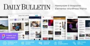 Daily Bulletin – Magazine & Newspaper WordPress Theme