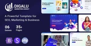 Digalu – Digital Marketing Agency Template