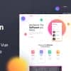 Dimon – Vue Nuxt Software App Landing Page Template