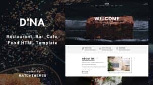 Dina – Restaurant Template