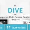 DIVE – Corporate Multi-Purpose Parallax Template