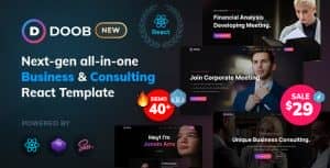 Doob – Business and Consulting React Template