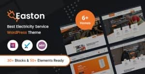 Easton – Electricity Services WordPress Theme