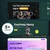 Cipher – Creative Agency Portfolio React Template