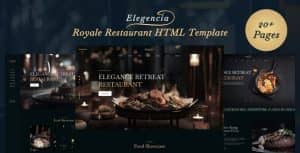 Elegencia – Royale Restaurant, Hotel & Resort HTML5 Template