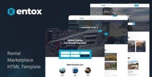Entox – Rental Marketplace HTML Template