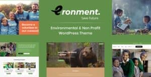 Eronment – Environmental WordPress theme