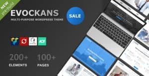 Evockans – Responsive Multi-Purpose WordPress Theme