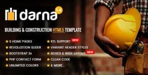 Darna – Building & Construction HTML5 Template