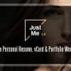 Just Me | Creative Portfolio WordPress Theme