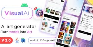 Ai Images Generator (V2- AUGUST) – VisualAI + Photo Editor Tools Android App