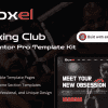 Boxel – Boxing Club Elementor Pro Template Kit