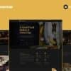 Crestaurant – Elegant Restaurant Pro Full Site Template Kit