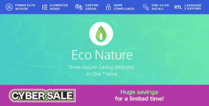 Eco Nature – Environment & Ecology WordPress Theme