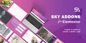 Sky Addons – for Elementor Page Builder WordPress Plugin
