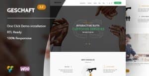 Geschaft – Business WooCommerce WordPress Theme