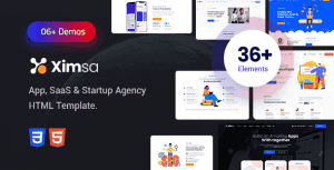 Ximsa – Digital Agency HTML Template