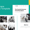 Akmal – Coworking Space Landing Page Template