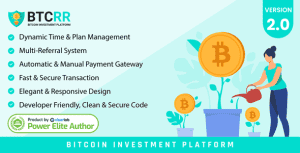 btcRR – Bitcoin Investment Platform