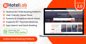 HotelLab – Online Hotel Booking Platform
