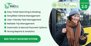 ViserBus – Bus Ticket Booking System
