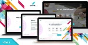 Enva – Creative Coming Soon Template