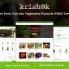 Krishok – Organic Food, Fruit and Vegetables Products HTML5 Template