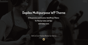 Depilex Salon – Parlour – Spa – Gym – Multipurpose WP Theme