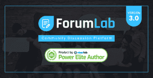 ForumLab – Community Discussion Platform