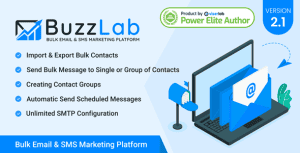 BuzzLab – Bulk Email And SMS Marketing Platform