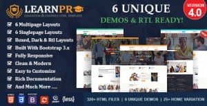 LearnPro – Education Course HTML Template