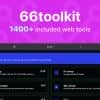 66toolkit – Ultimate Web Tools System (SAAS)