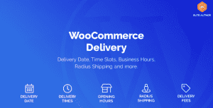WooCommerce Delivery —Delivery Date & Time Slots