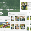 PuriGarden – Gardener & Landscape Elementor Pro Template Kit