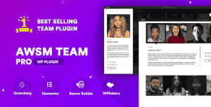 The Team Pro – Team Showcase WordPress Plugin