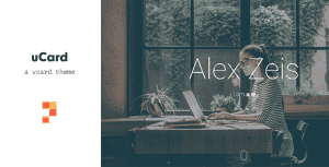 uCard – vCard & Resume WordPress Theme