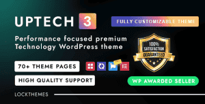 Uptech – IT Solutions & Services WordPress Theme