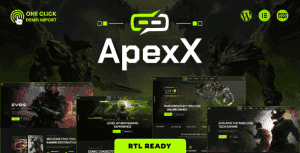 ApexX | Esports & Gaming WordPress