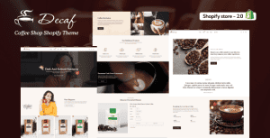 Decaf – Coffee House Shopify Theme