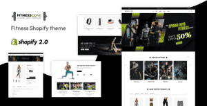 Fitness Zone – Shopify Sportswerar Store