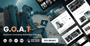 G.O.A.T – Business Agency WordPress Theme