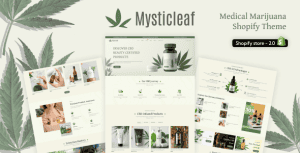 Mysticleaf – Medical Marijuana Shopify Store